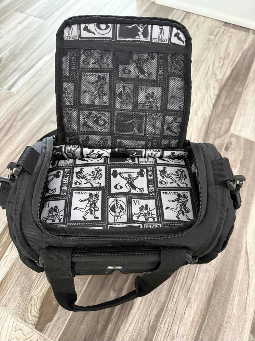 Six Pack Bags front finish panel